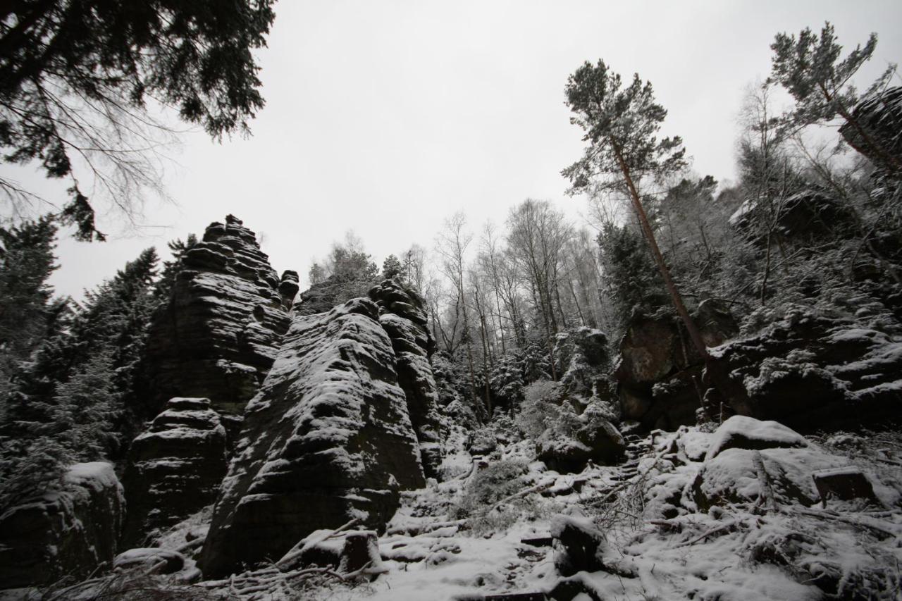 Die Holzschuhmuehle Rosenthal-Bielatal Buitenkant foto