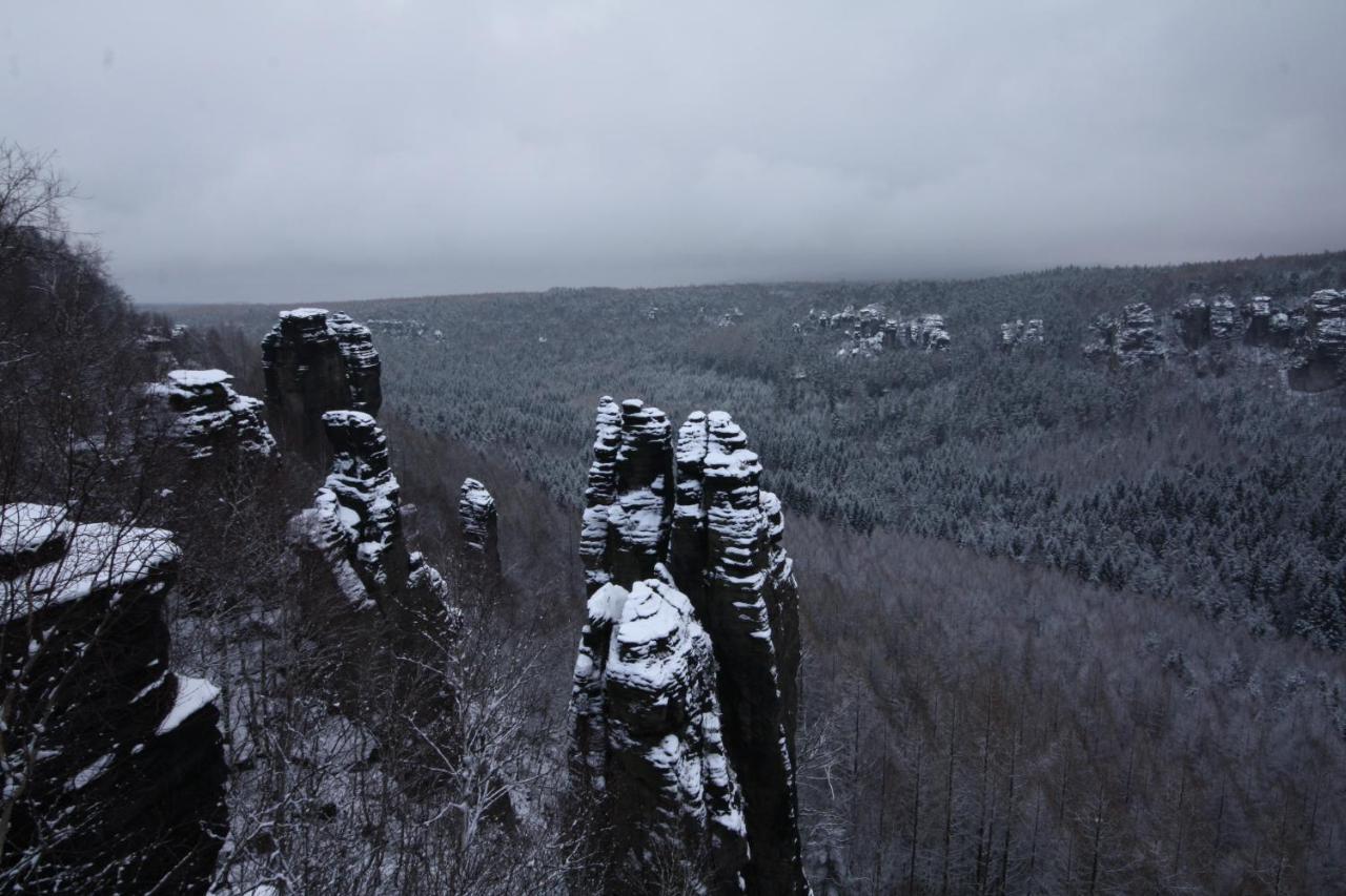 Die Holzschuhmuehle Rosenthal-Bielatal Buitenkant foto
