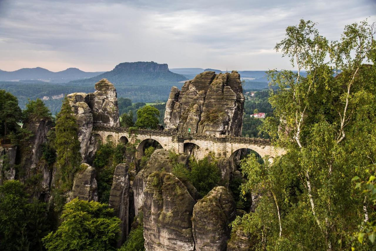 Die Holzschuhmuehle Rosenthal-Bielatal Buitenkant foto