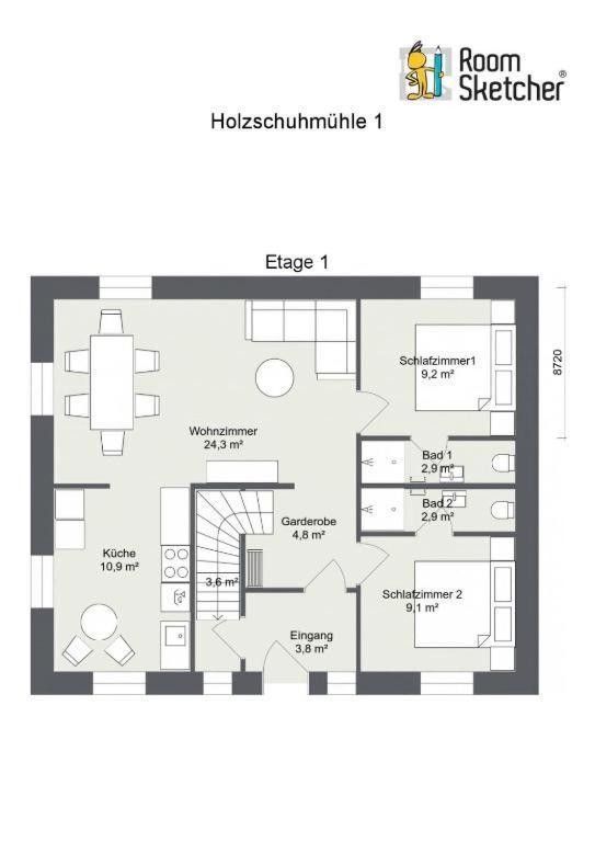 Die Holzschuhmuehle Rosenthal-Bielatal Kamer foto