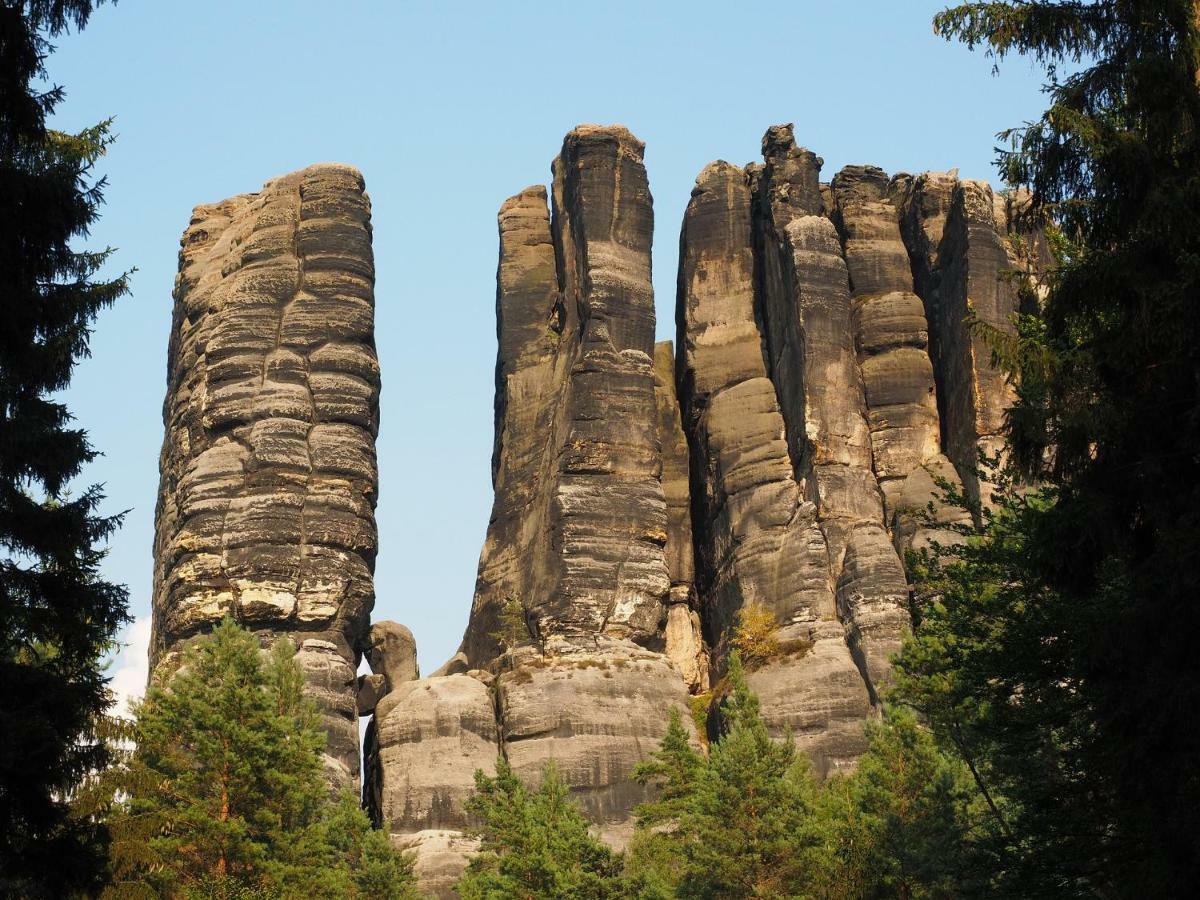 Die Holzschuhmuehle Rosenthal-Bielatal Buitenkant foto